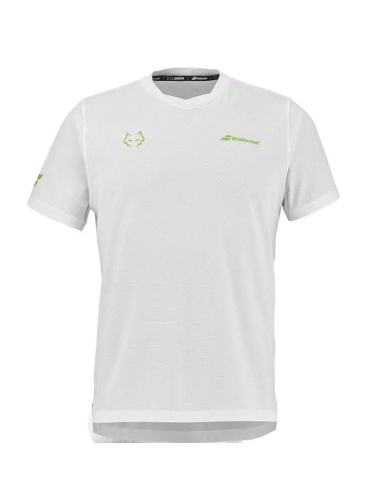 Babolat Babolat Men CREW NECK TEE J. LEBRON White/White 6MS26011